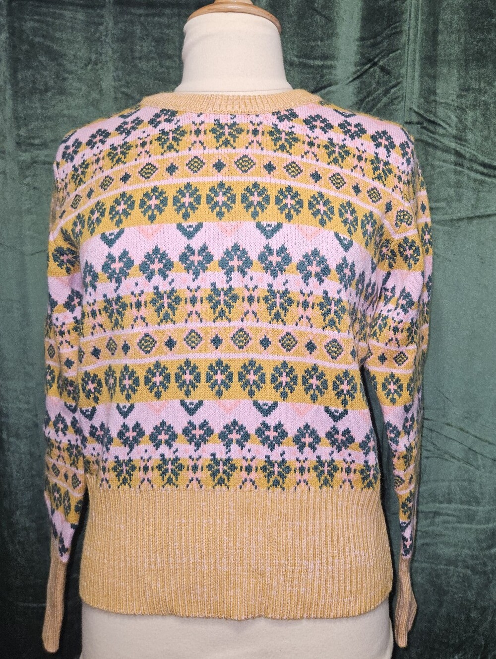 &Merci Fair Isle Sweater